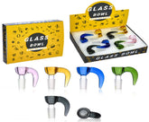 Color Cup Shape Horn Handle Bowl with Screen Display Set 8 Pcs Set